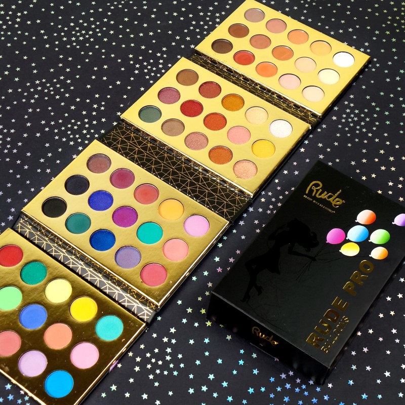 Paleta Farduri de Pleoape,Balloons,RUDE PRO-60 culori